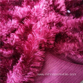 Polyester Embossed Pv Plush Fabric For Home Textile